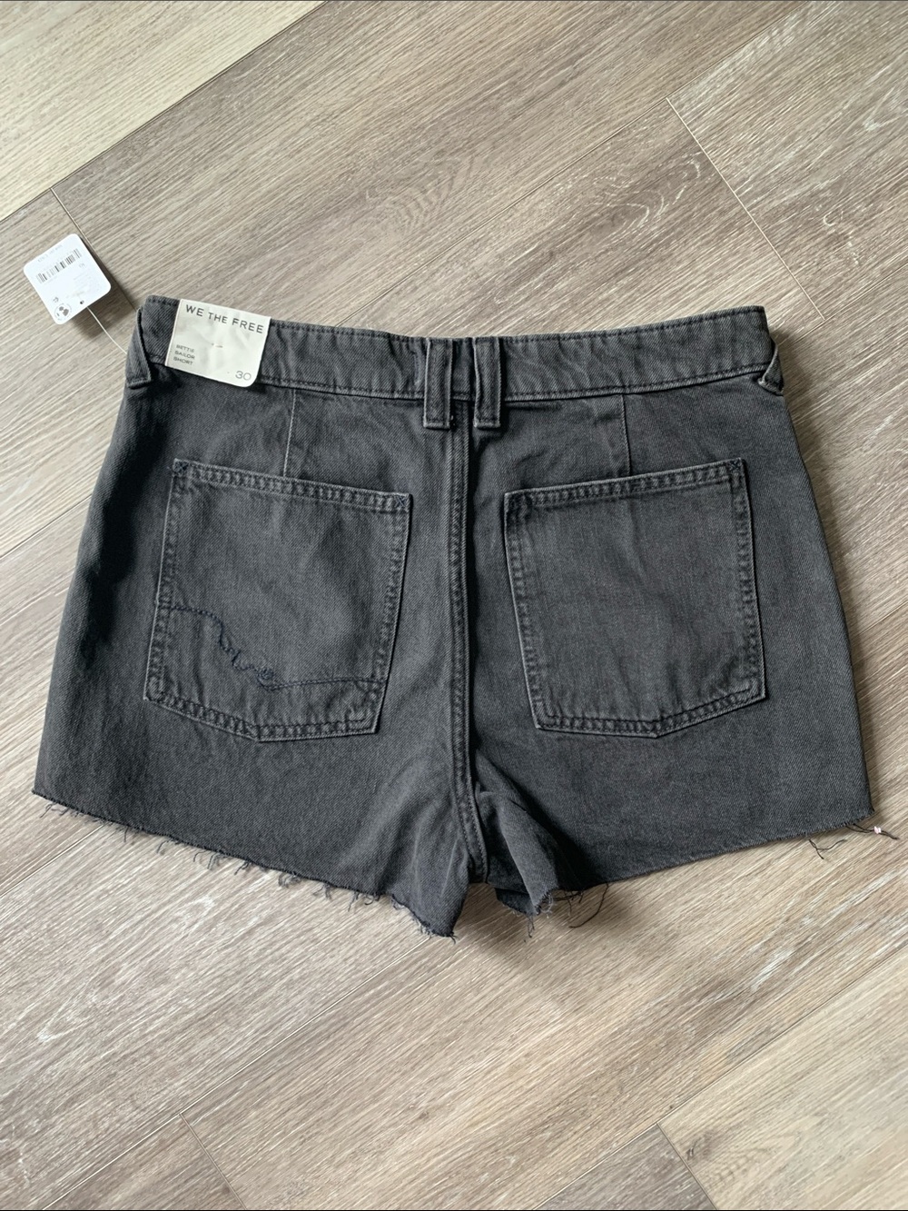 FREE PEOPLE Bettie Sailor Shorts We The Free NWT Black - Picture 6 of 10